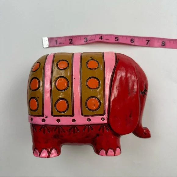 Vintage Pride Creation 60’s-70’s Mod Kitschy Retro Elephant Money Bank